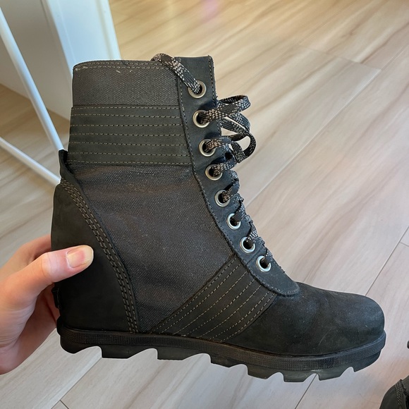 Sorel Joan of Arctic Wedge Lexie Boot sz 9.5 - Picture 5 of 10